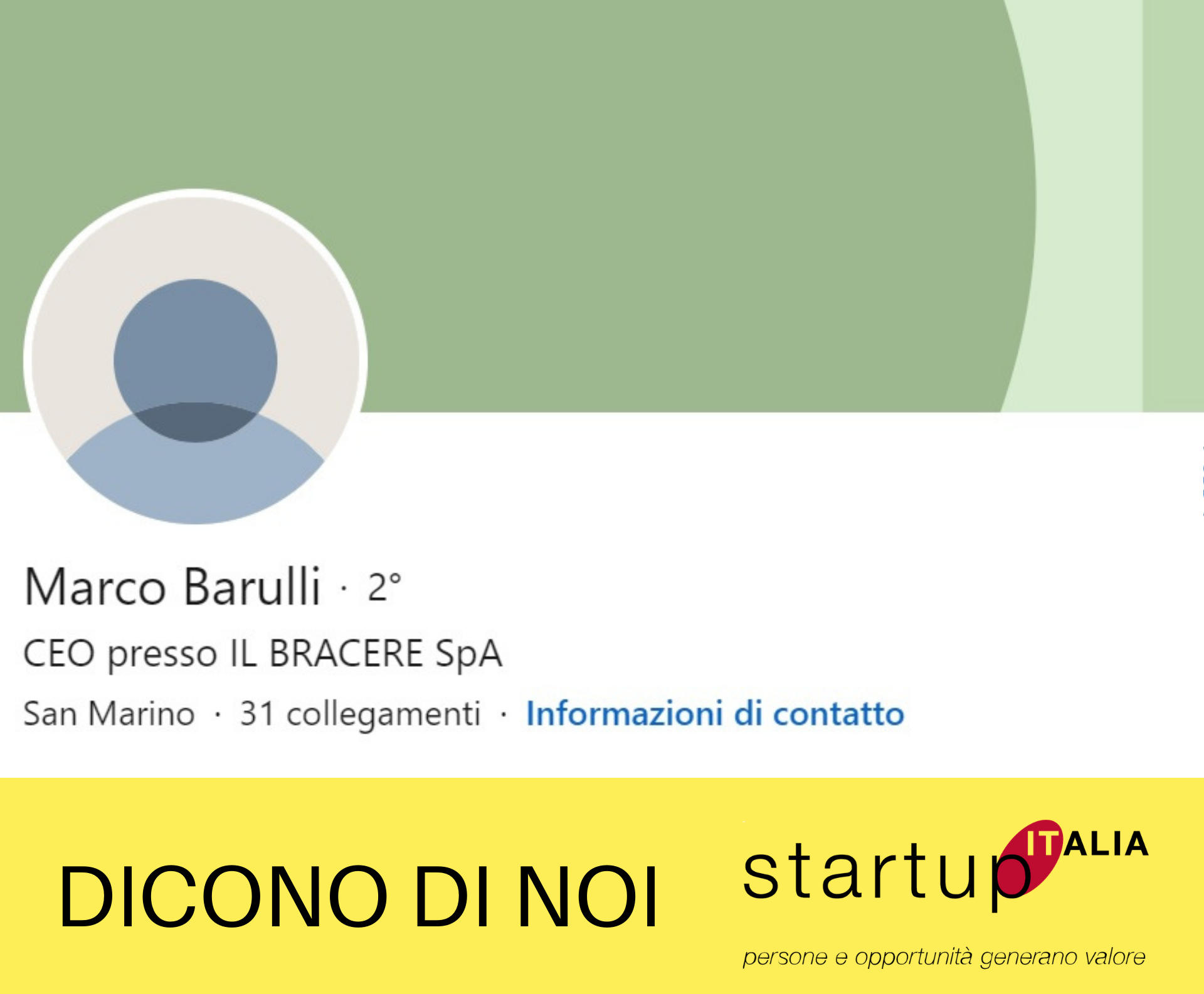 referenze Startup Italia - Barulli Marco