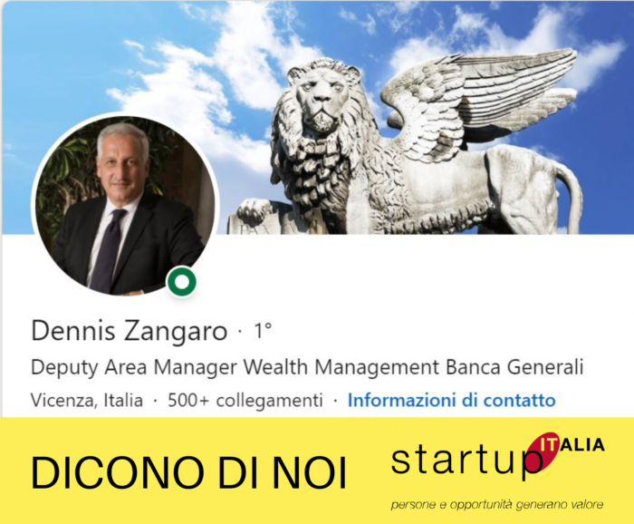 referenze Startup Italia - Dennis Zangaro
