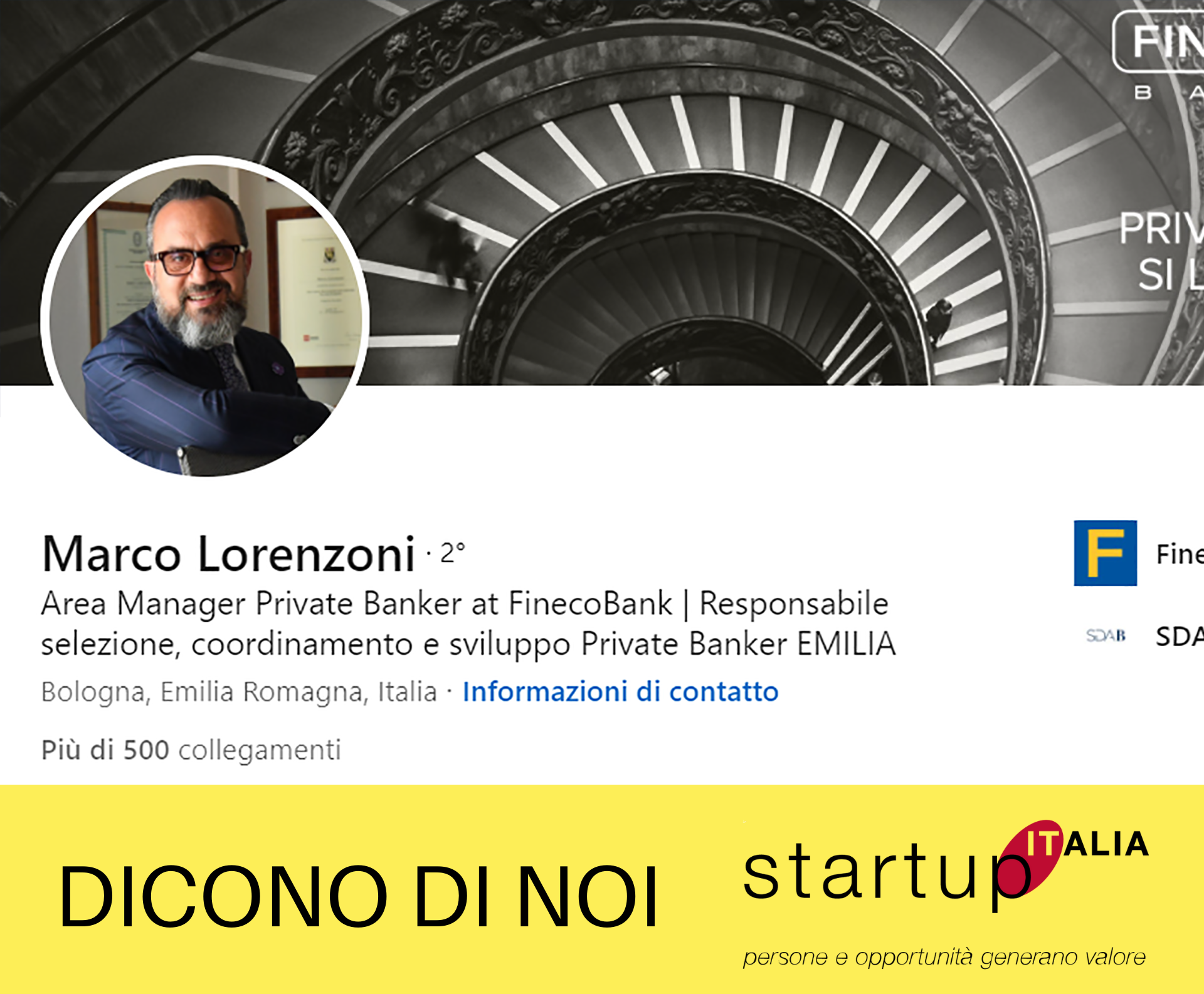Marco Lorenzoni – Fineco Bank