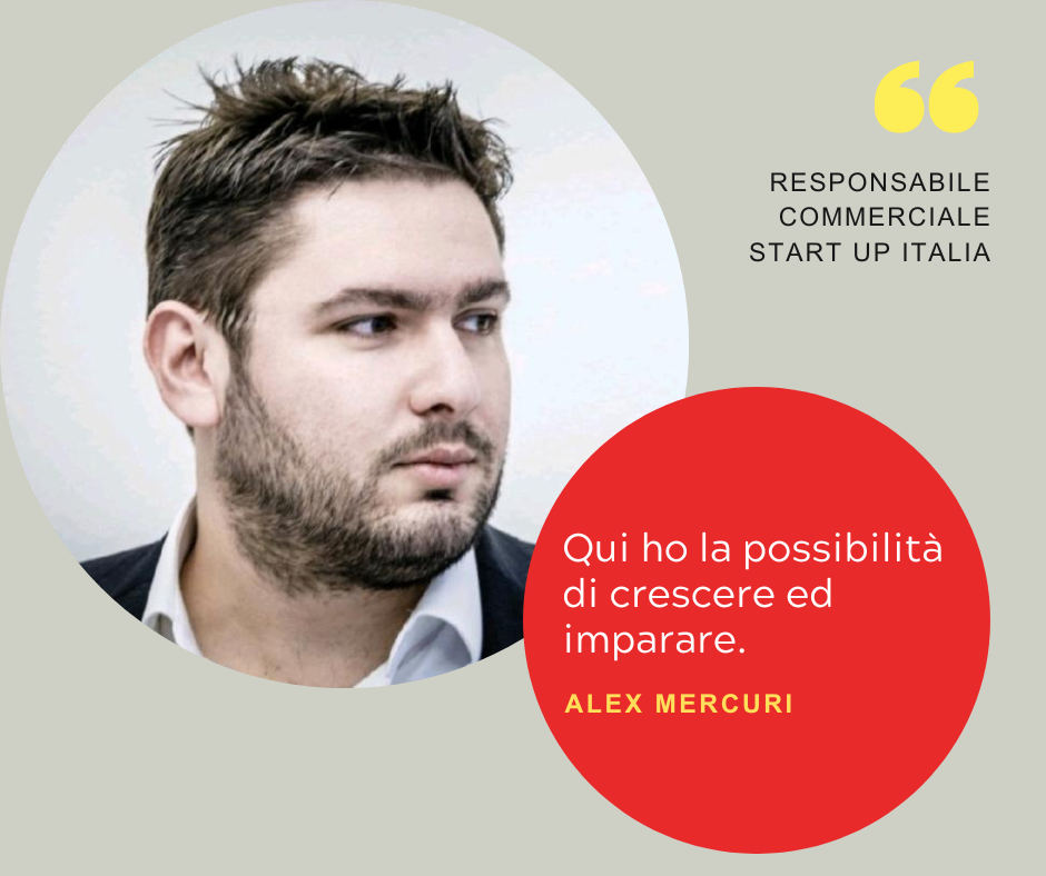 I volti di Start Up Italia e delle aziende Partner – Alex Mercuri
