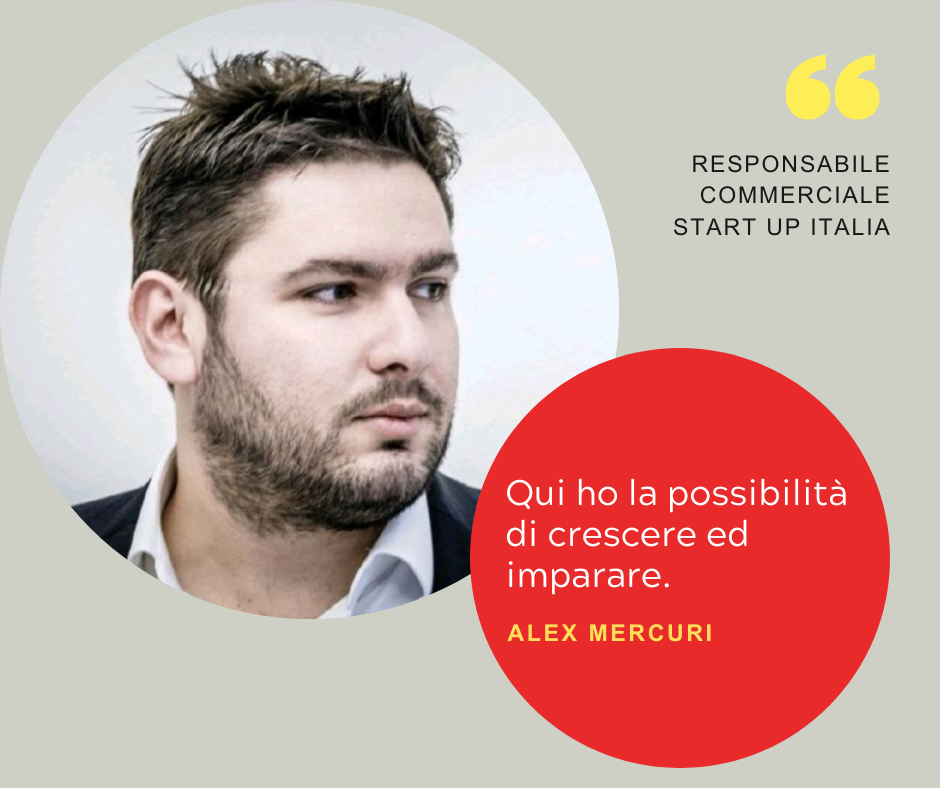 I volti di Start Up Italia – Alex Mercuri